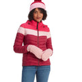 Candyfloss Pink - Back - TOG24 Unisex Adult Britton Lined Mittens
