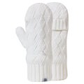 Off White - Front - TOG24 Unisex Adult Britton Lined Mittens