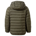 Khaki Green - Back - TOG24 Childrens-Kids Midsley Down Jacket