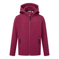 Raspberry - Front - TOG24 Childrens-Kids Koroma Softshell Hooded Jacket