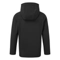 Black - Back - TOG24 Childrens-Kids Koroma Softshell Hooded Jacket