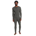 Dark Grey Marl - Lifestyle - TOG24 Mens Cashmere Touch Crew Neck Thermal Top