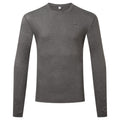 Dark Grey Marl - Front - TOG24 Mens Cashmere Touch Crew Neck Thermal Top