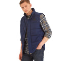 Navy - Side - TOG24 Mens Barmston Insulated Gilet