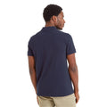 Dark Indigo - Back - TOG24 Mens Butley Stripe Polo Shirt