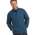 Lagoon Blue - Side - TOG24 Mens Gibson Padded Insulated Jacket