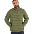 Khaki Green - Side - TOG24 Mens Gibson Padded Insulated Jacket