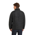 Black - Back - TOG24 Mens Gibson Padded Insulated Jacket