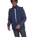 Navy - Side - TOG24 Mens Feizor Softshell Gilet