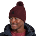 Maroon - Back - TOG24 Unisex Adult Tyla Knitted Beanie