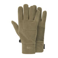 Khaki - Front - TOG24 Unisex Adult Stride Microfleece Gloves