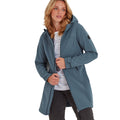 Blue Stone - Side - TOG24 Womens-Ladies Keld Long Length Soft Shell Jacket