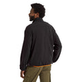 Black - Back - TOG24 Mens Horth Press Stud Fleece Top