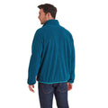 Marine Blue - Back - TOG24 Mens Horth Press Stud Fleece Top