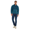 Marine Blue - Lifestyle - TOG24 Mens Eldon Sherpa Fleece Top