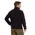 Black - Back - TOG24 Mens Eldon Sherpa Fleece Top