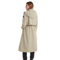 Taupe - Back - TOG24 Womens-Ladies Alva Waterproof Jacket