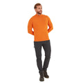 Dark Orange - Lifestyle - TOG24 Mens Snowdon Thermal Zip Neck Base Layer Top