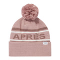 Faded Pink - Front - TOG24 Brixen Knitted Bobble Beanie