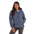 Blue Stone - Side - TOG24 Womens-Ladies North RDS Hooded Jacket