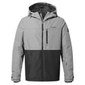 Black-Steel Grey - Front - TOG24 Mens Whistler Ski Jacket