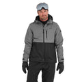 Black-Steel Grey - Side - TOG24 Mens Whistler Ski Jacket