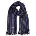 Multicoloured - Front - TOG24 Jenkin Stripe Knitted Scarf