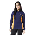 Navy-Orange - Front - Firefoot Childrens-Kids Standbury Base Layer Top