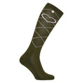 Dark Olive - Front - Imperial Riding Unisex Adult IRH Heart Boot Socks