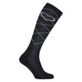 Navy - Front - Imperial Riding Unisex Adult IRH Heart Boot Socks