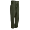 Green - Back - Fort Unisex Adult Airflex Waterproof Trousers