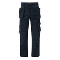 Navy Blue - Front - TuffStuff Unisex Adult Proflex Work Trousers