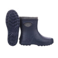 Navy - Front - Leon Womens-Ladies Ultra Light Ankle Boots