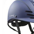 Navy-Black - Back - Whitaker Childrens-Kids Club Riding Helmet