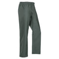 Khaki Green - Front - Flexothane Unisex Adult Classic Rotterdam Waterproof Trousers