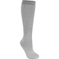 Platinum Grey - Front - Trespass Kids Unisex Tubular Luxury Ski Tube Socks