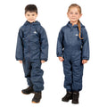 Navy Blue - Side - Trespass Kids Unisex Dripdrop Padded Waterproof Rain Suit