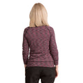 Raspberry Marl - Lifestyle - Trespass Womens-Ladies Moxie Half Zip Fleece Top