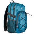 Storm Blue-Bondi Blue - Side - Trespass Albus 30 Litre Casual Rucksack-Backpack