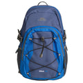 Electric Blue - Front - Trespass Albus 30 Litre Casual Rucksack-Backpack