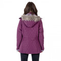 Blackberry - Side - Trespass Womens-Ladies Jenna Casual Padded Jacket