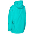 Lagoon - Back - Trespass Womens-Ladies Nasu II Waterproof Jacket