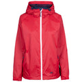 Red - Front - Trespass Womens-Ladies Tayah II Waterproof Jacket