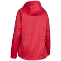 Red - Back - Trespass Womens-Ladies Tayah II Waterproof Jacket