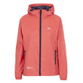 Peach Blush - Front - Trespass Womens-Ladies Qikpac Packaway Waterproof Jacket