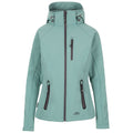 Teal Mist - Front - Trespass Womens-Ladies Bela II Waterproof Soft Shell Jacket