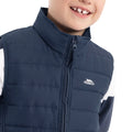 Navy - Lifestyle - Trespass Childrens-Kids Jadda Quilted Sleeveless Gilet