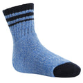 Bright Blue Marl - Back - Trespass Childrens-Kids Vic Anti-Blister Boot Socks