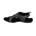 Black - Side - Trespass Womens-Ladies Beachie Sandals