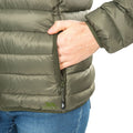 Moss - Pack Shot - Trespass Womens-Ladies Trisha Packaway Down Jacket